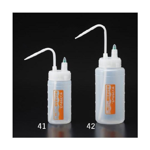 500ml 洗浄ボトル(液垂防止弁付)