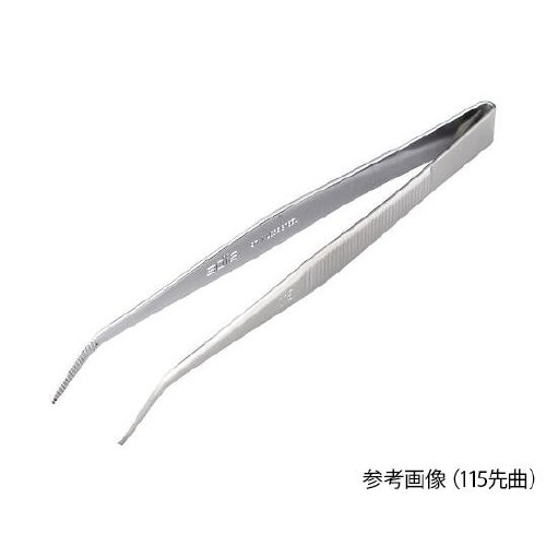 115先曲 ステンレス製ピンセット