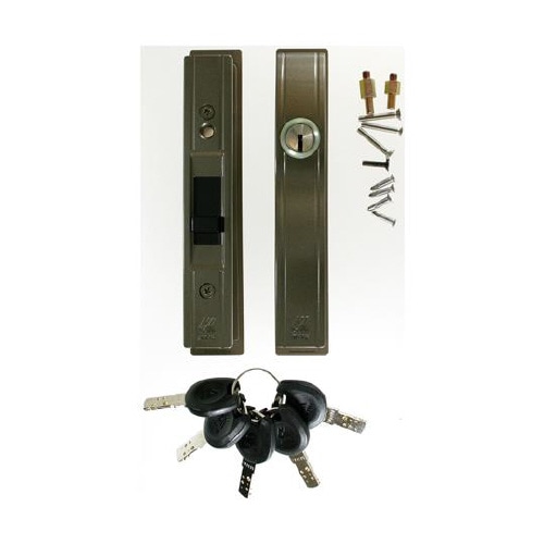 引戸用取替向鎌錠 ブラウン VF4056