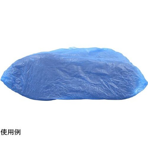 防水使い捨てシューズカバー 青 100枚