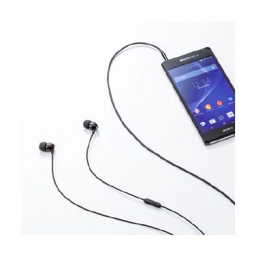 1.2m ステレオイヤホン(マイク付)