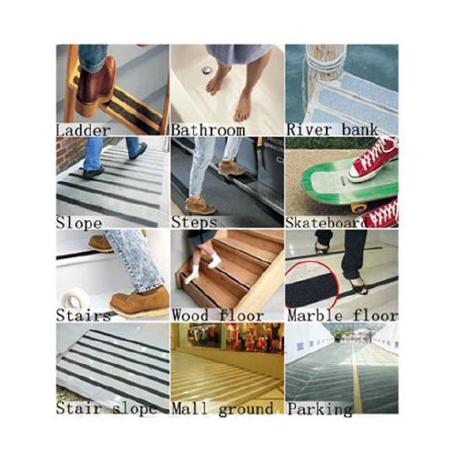 100mmx 5m 滑り止めテープ(黄/