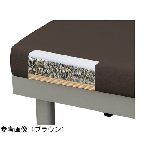 背付きL型ベンチ1500 ブルー