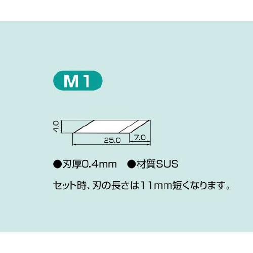 超音波カッターCT用替刃 40枚入