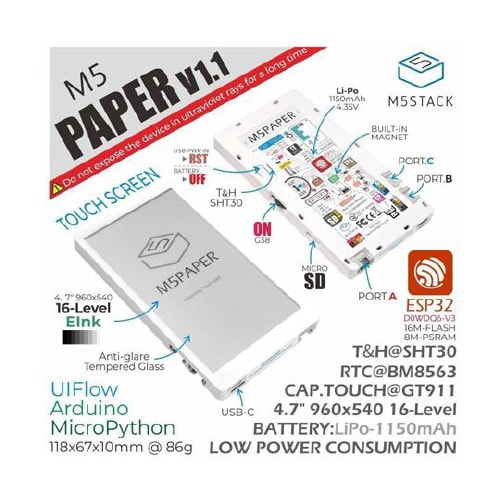 M5Paper V1.1 M5STACK