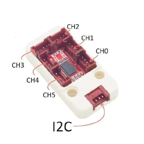 M5Stack用I2Cハブ拡張ユニット