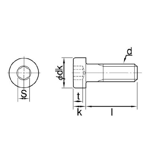 ローヘッドCAP 10×16 (10本入