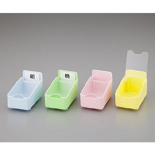 組合せ投薬箱 蓋付き駒 大 ピンク