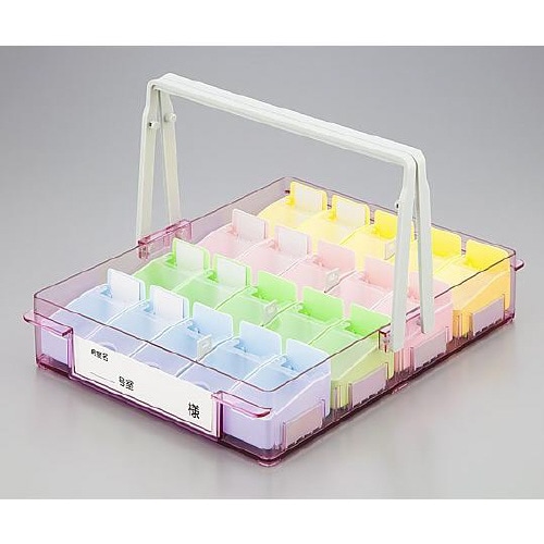 組合せ投薬箱 蓋付き駒 大 イエロー