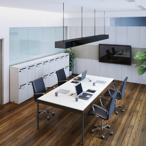 フリーアドレスデスクWB付2412WH