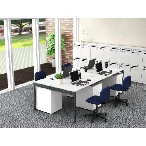 フリーアドレスデスク2412WH