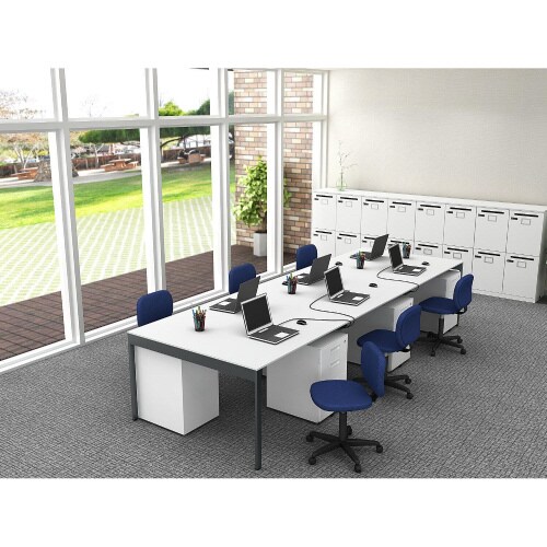 フリーアドレスデスク3612WH