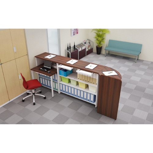 ハイカウンター用 デスク0860 DB