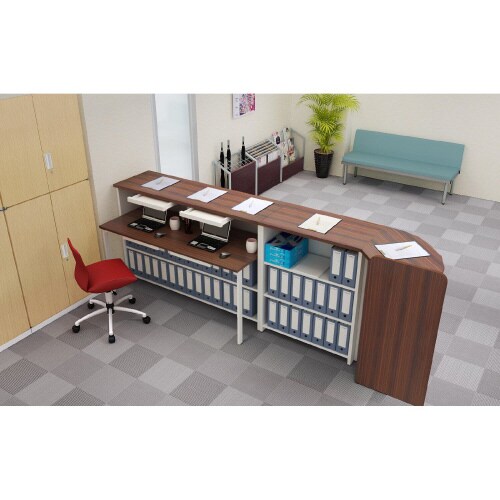 ハイカウンター用 デスク1560 DB