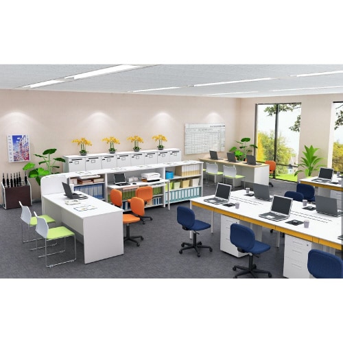 ハイカウンター スチール0845 WH