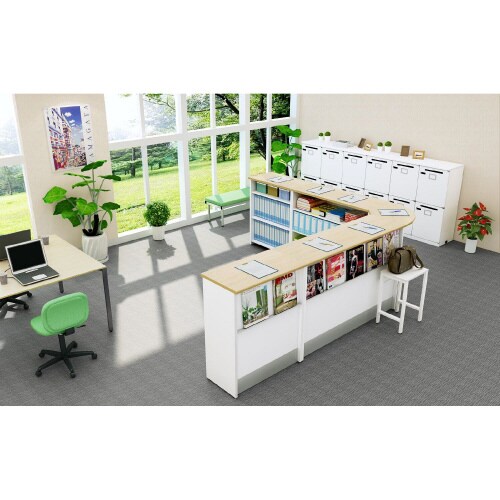 ハイカウンターコーナー スチール NA