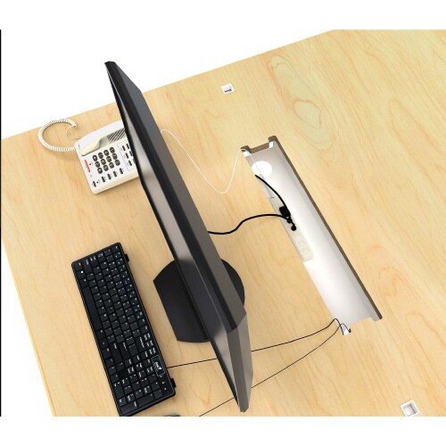 フリーアドレス3614 パネル、引出し付き WH