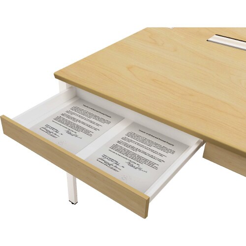 フリーアドレス3614 引出し付き WH