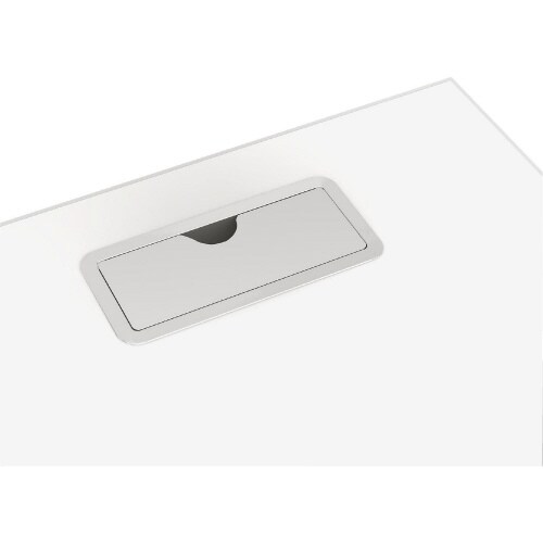 配線オフィスデスク平机 幅1200DB天板BK脚