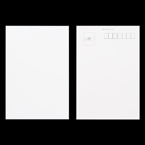 弔事はがき 裏無地 100枚