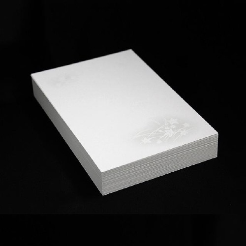 喪中はがき 追想 薄口 100枚