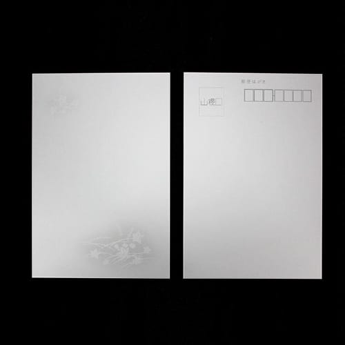 喪中はがき 追想 薄口 100枚