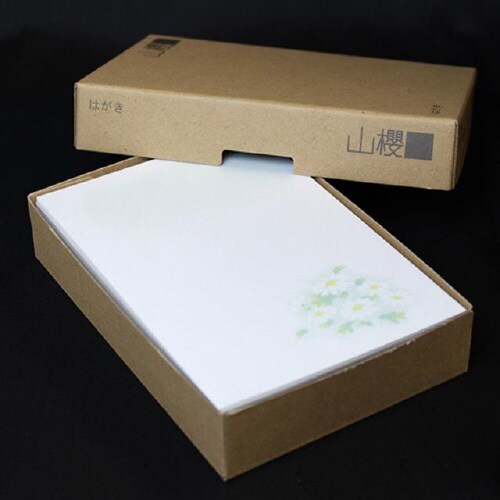 喪中はがき 白菊 100枚