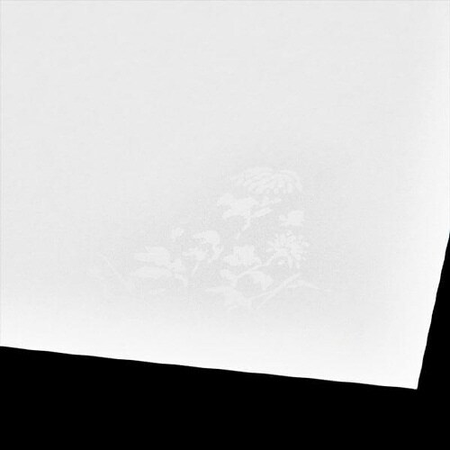 弔事はがき 薄鼠菊 100枚