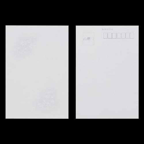 弔事はがき 薄鼠菊 100枚