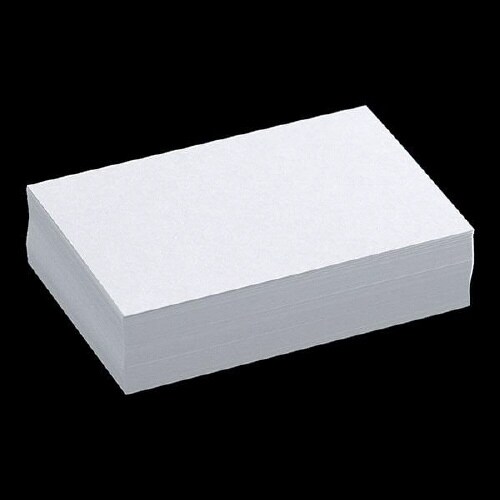 挨拶状カード 2号単面 DS 角 100枚