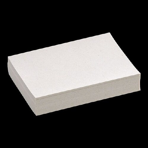 挨拶状カード 2号単面角 バナナペーパー 100枚