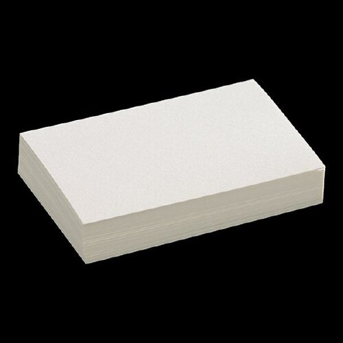 挨拶状カード 2号単面角 TZAコットン 100枚