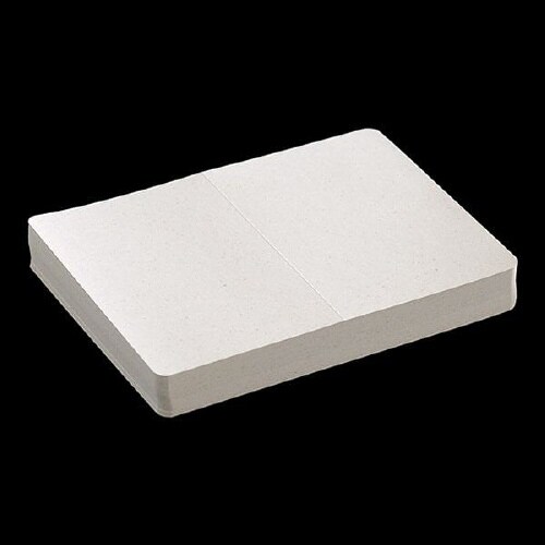 挨拶状カード 2号二折角 バナナペーパー 100枚