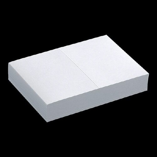 挨拶状カード 1号二折 DS 角 100枚