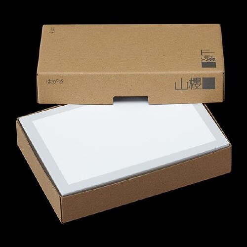 弔事用カード はがきサイズ 48 鼠枠 100枚