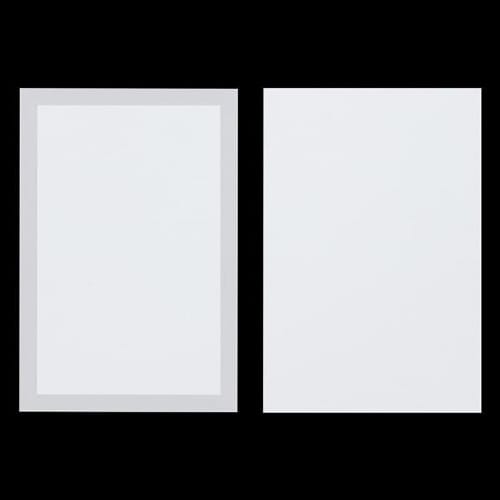 弔事用カード はがきサイズ 48 鼠枠 100枚