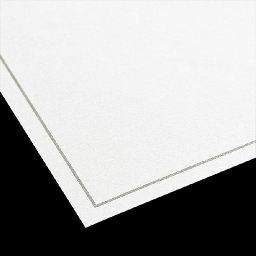 弔事用カード はがきサイズ 細枠B 100枚