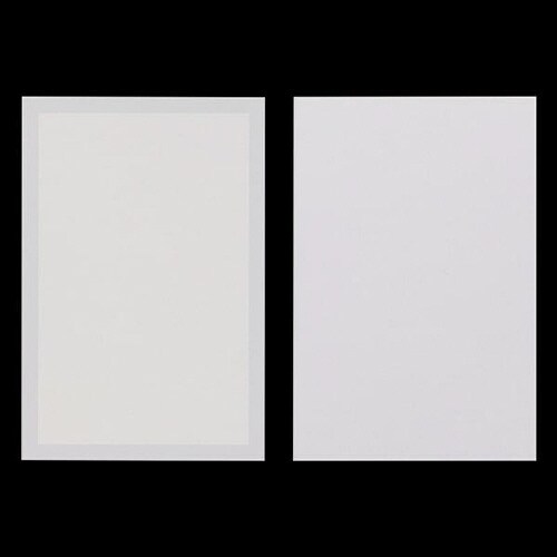 弔事用カード 2号単面 D 鼠枠 100枚