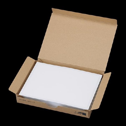 弔事用カード 2号二折 SH 鼠枠 100枚