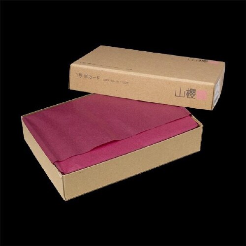 挨拶状カード 1号単面 金縁 大礼紙 50枚