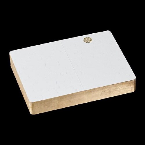 挨拶状カード 1号二折 金縁 大礼紙 金寿 50枚