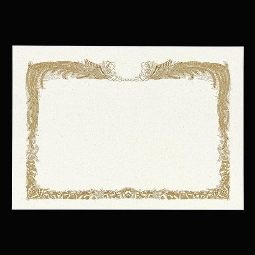 賞状 A3横 バナナペーパー マーク用 100枚