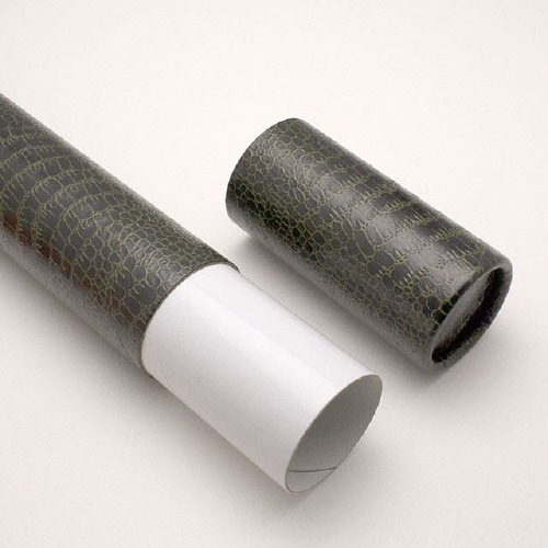 賞状筒 A3用 青茶 FSCロゴ入 ×10本