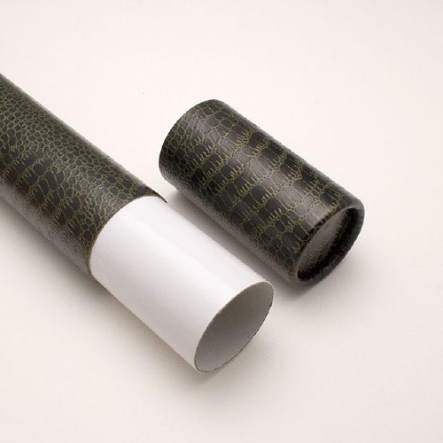 賞状筒 A4・B4用 青茶 FSCロゴ入×10本