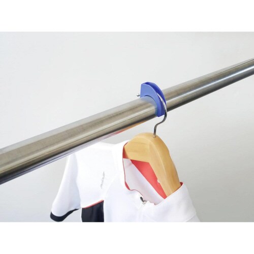 ハンガーストッパー ブルー 6セット