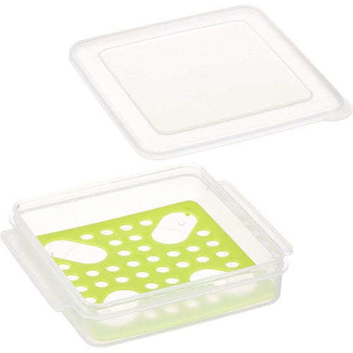 ハム チーズ 保存容器 グリーン 3セット