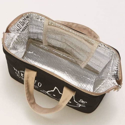 保冷 がま口ランチバッグ ねこっと