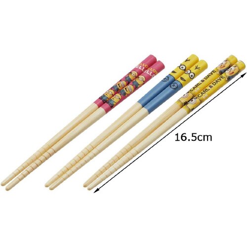 竹箸 16.5cm 3P ミニオン 2セット