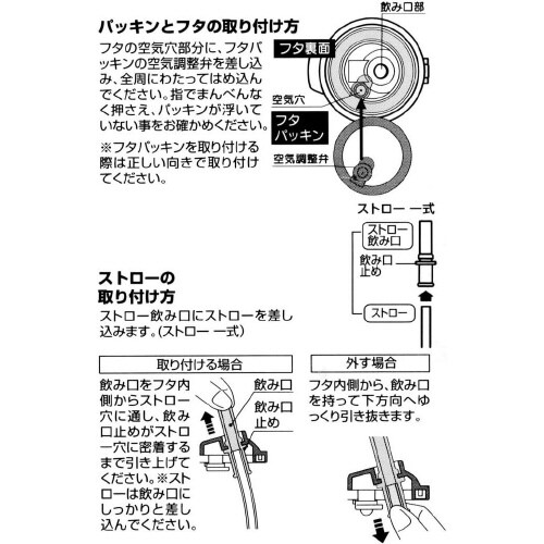 ストローマグ替え ストローパッキンセット 5セット