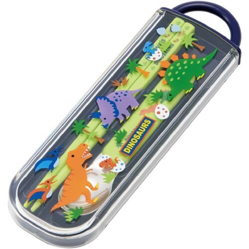 箸スプーンセット 抗菌 ディノサウルス 2セット